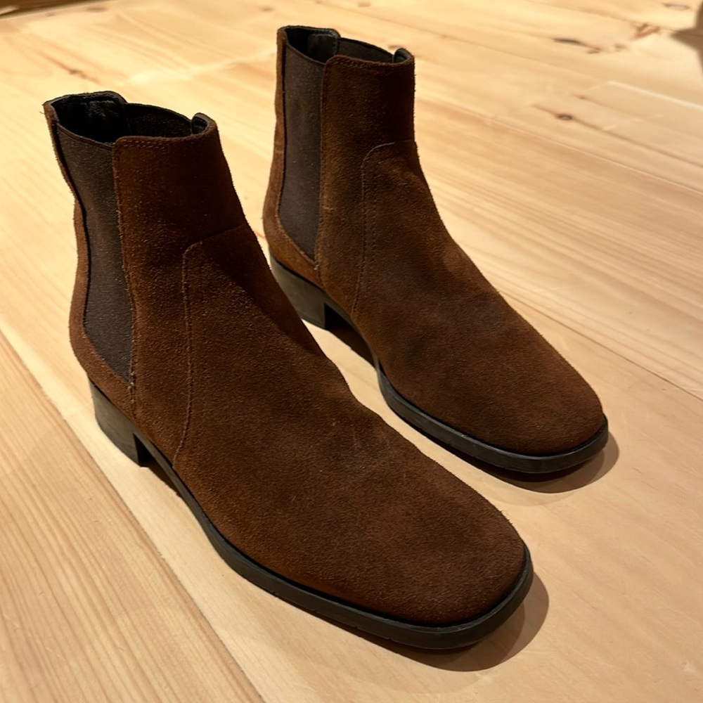 Aquatalia Waterproof Suede Ankle Boots
